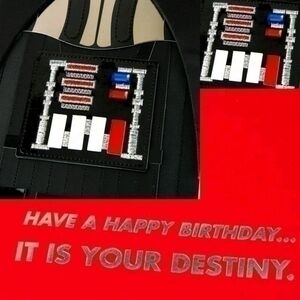 Papyrus Star Wars Destiny Darth Vader B-Day Card